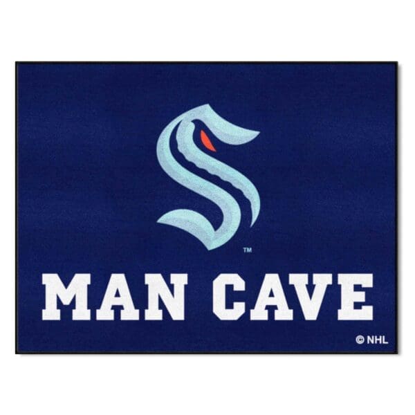 Seattle Kraken Man Cave All Star Rug 34 in. x 42.5 in. 30082 1 scaled