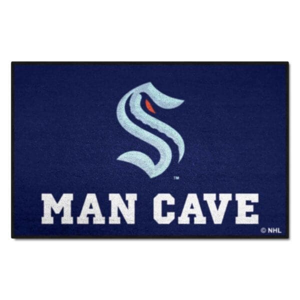 Seattle Kraken Man Cave Starter Mat Accent Rug 19in. x 30in. 30081 1 scaled