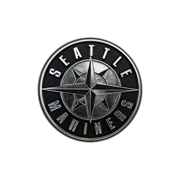 Seattle Mariners Molded Chrome Plastic Emblem 1