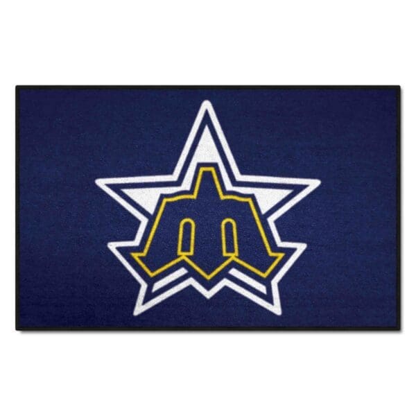 Seattle Mariners Starter Mat Accent Rug 19in. x 30in 1 scaled