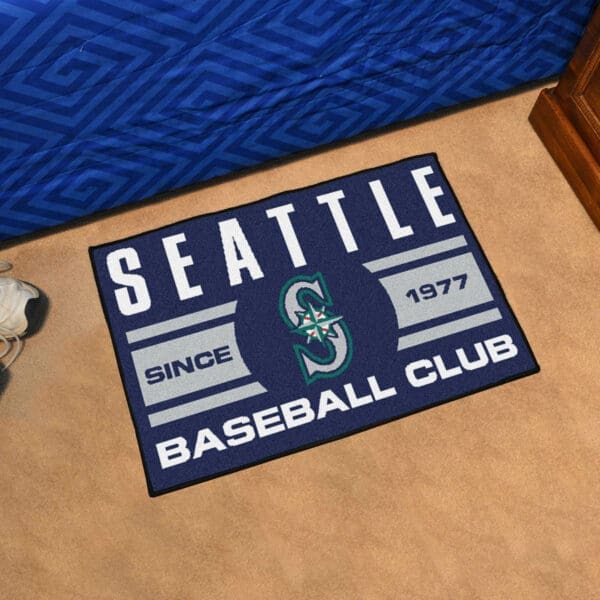 Seattle Mariners Starter Mat Accent Rug - 19in. x 30in.