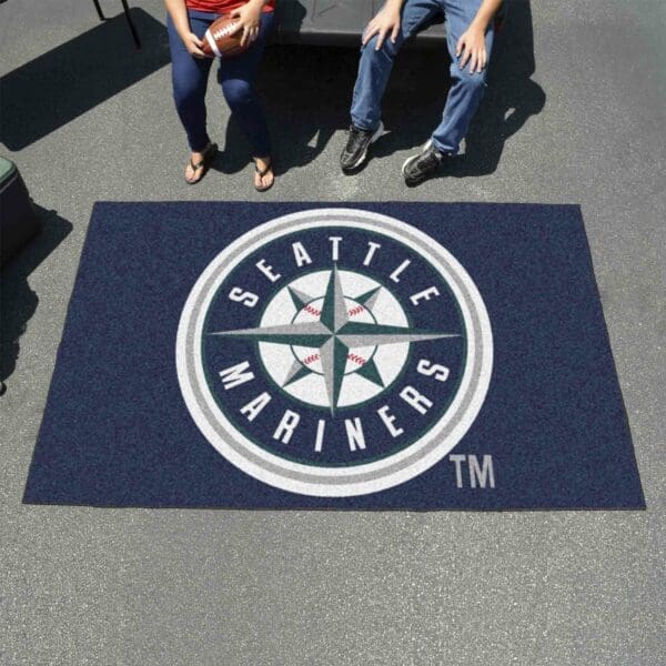 Seattle Mariners Ulti-Mat Rug - 5ft. x 8ft.