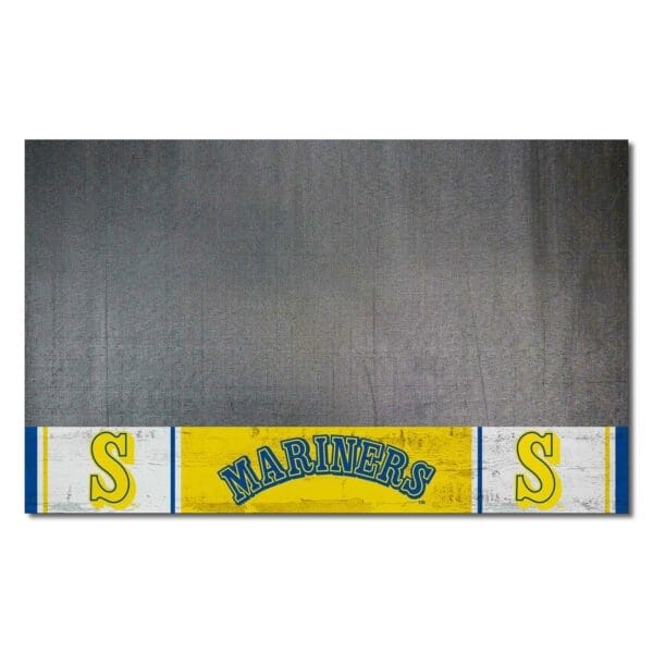 Seattle Mariners Vinyl Grill Mat 26in. x 42in 1 1 scaled