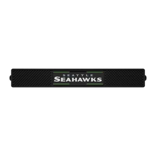 Seattle Seahawks Bar Drink Mat 3.25in. x 24in 1 scaled