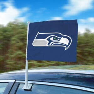 Seattle Seahawks Car Flag Large 1pc 11" x 14"