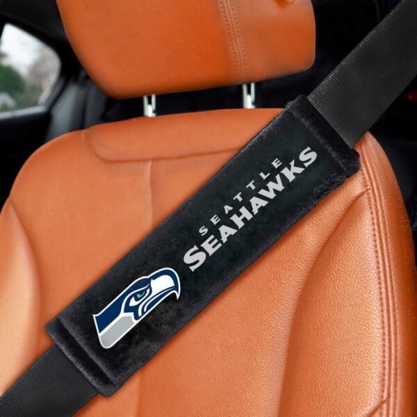 Seattle Seahawks Embroidered Seatbelt Pad 2 Pieces 1 scaled