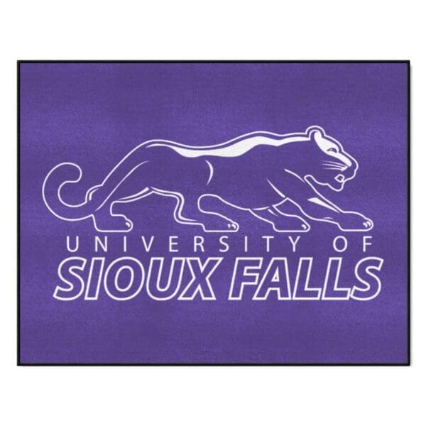 Sioux Falls Cougars All Star Rug 34 in. x 42.5 in 1 scaled