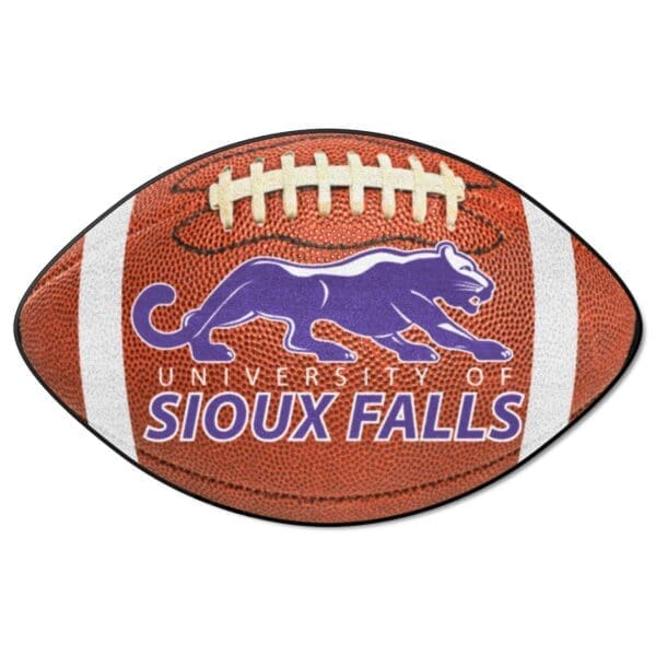Sioux Falls Cougars Football Rug 20.5in. x 32.5in 1 scaled