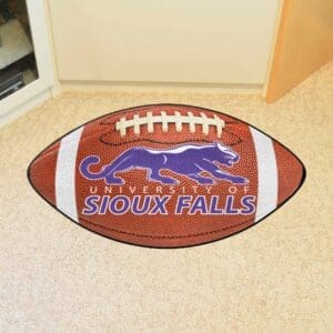 Sioux Falls Cougars Football Rug - 20.5in. x 32.5in.
