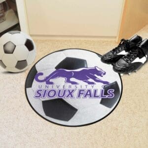 Sioux Falls Cougars Soccer Ball Rug - 27in. Diameter