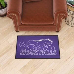 Sioux Falls Cougars Starter Mat Accent Rug - 19in. x 30in.