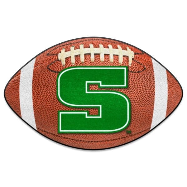 Slippery Rock The Rock Football Rug 20.5in. x 32.5in 1 scaled