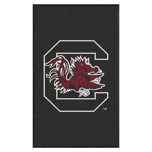 South Carolina 3X5 High Traffic Mat with Durable Rubber Backing Portrait Orientation 1