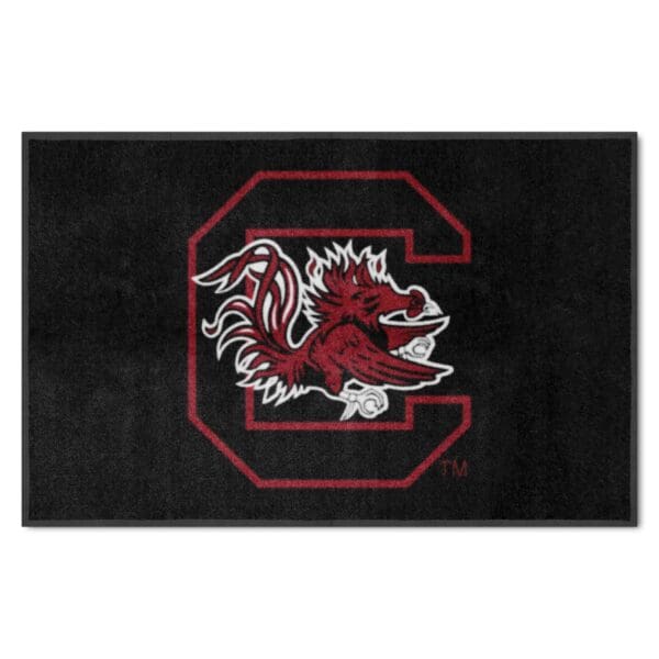 South Carolina 4X6 High Traffic Mat with Durable Rubber Backing Landscape Orientation 1 scaled
