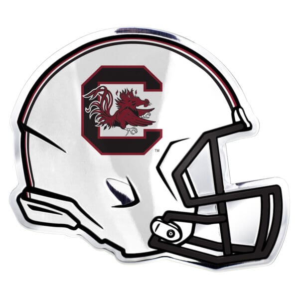 South Carolina Gamecocks Heavy Duty Aluminium Helmet Emblem 1