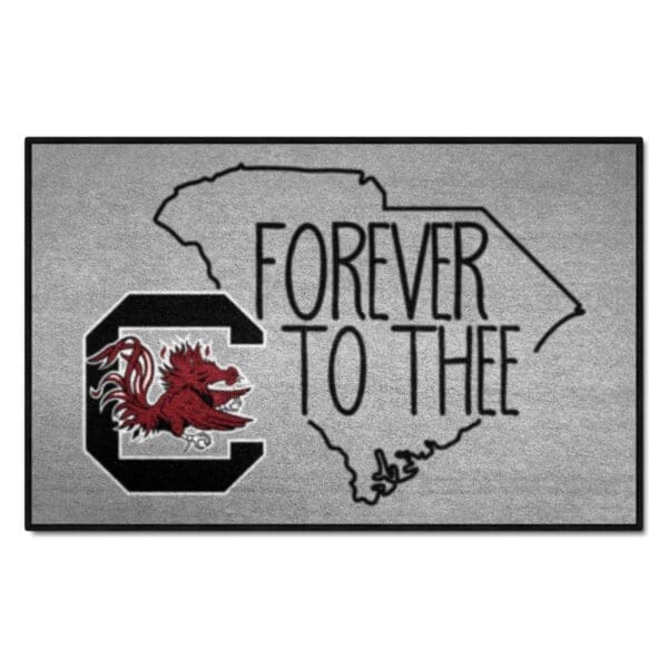 South Carolina Gamecocks Southern Style Starter Mat Accent Rug 19in. x 30in 1 scaled