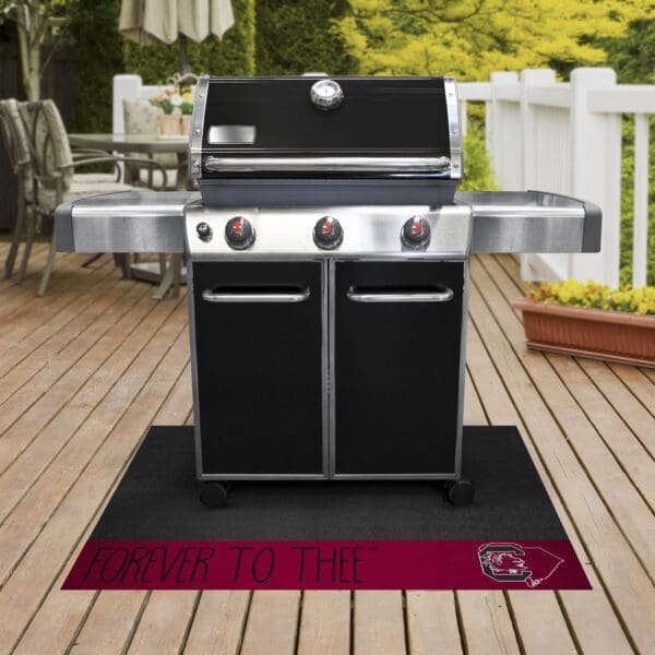 South Carolina Gamecocks Southern Style Vinyl Grill Mat - 26in. x 42in.