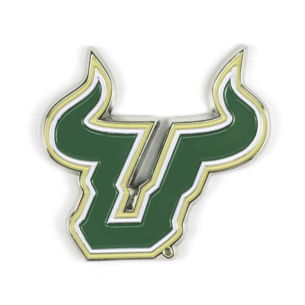 South Florida Bulls 3D Color Metal Emblem 1