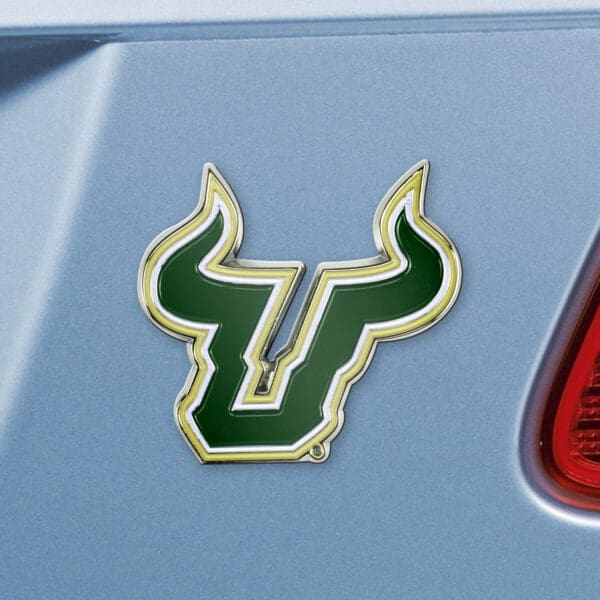South Florida Bulls 3D Color Metal Emblem