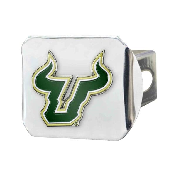 South Florida Bulls Hitch Cover 3D Color Emblem 1