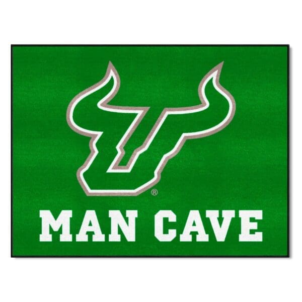 South Florida Bulls Man Cave All Star Rug 34 in. x 42.5 in 1 scaled