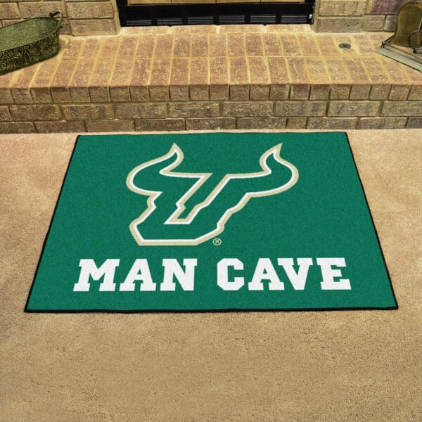 South Florida Bulls Man Cave All-Star Rug - 34 in. x 42.5 in.