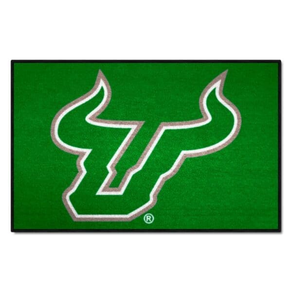 South Florida Bulls Starter Mat Accent Rug 19in. x 30in 1 scaled