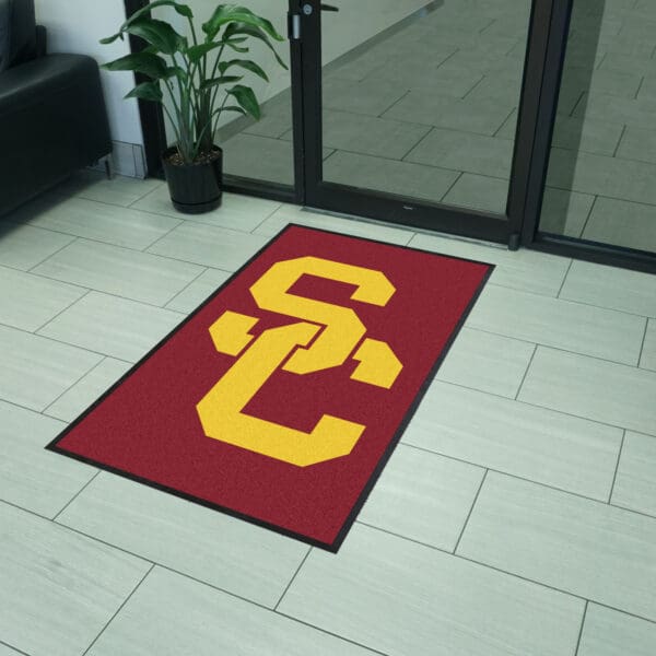 Southern California 3X5 High-Traffic Mat with Durable Rubber Backing - Portrait Orientation