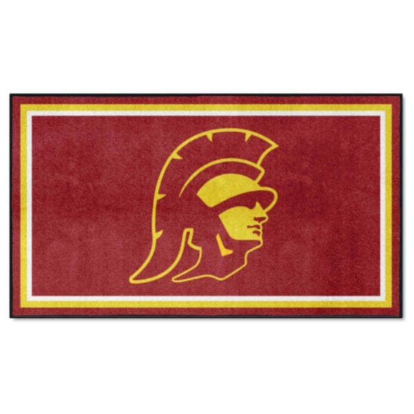 Southern California Trojans 3ft. x 5ft. Plush Area Rug 1 1 scaled