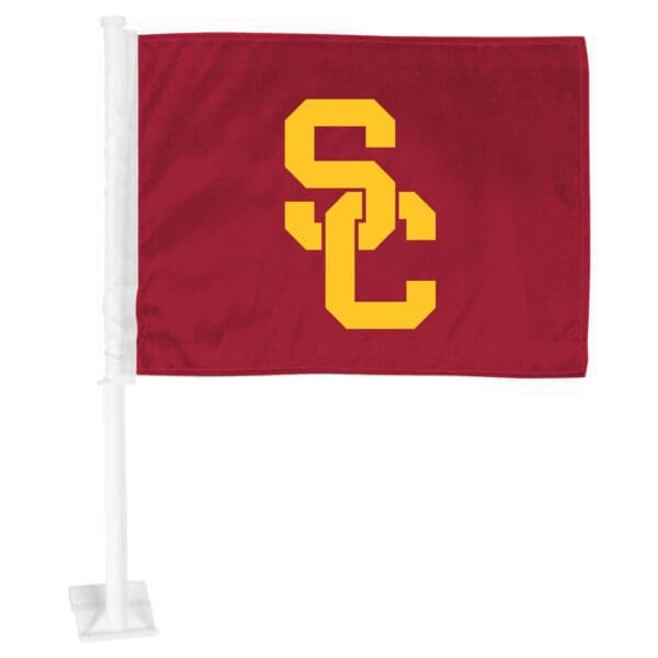 Southern California Trojans Car Flag Large 1pc 11 x 14 1