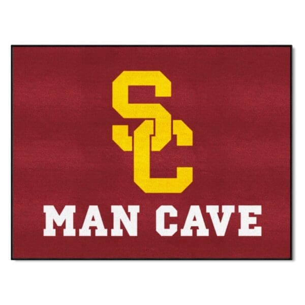 Southern California Trojans Man Cave All Star Rug 34 in. x 42.5 in 1 scaled