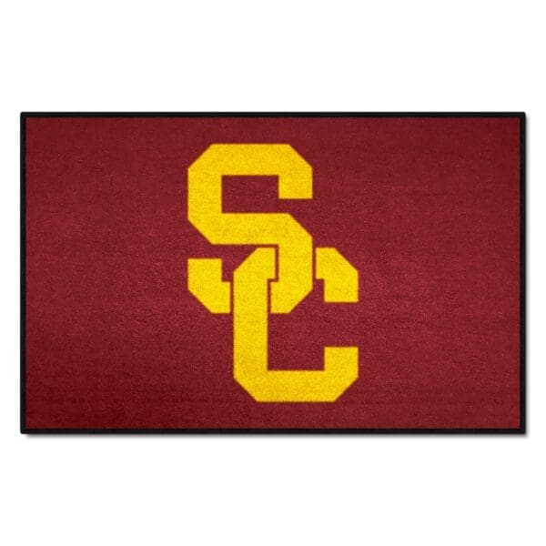 Southern California Trojans Starter Mat Accent Rug 19in. x 30in 1 scaled
