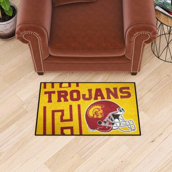 Southern California Trojans Starter Mat Accent Rug - 19in. x 30in.