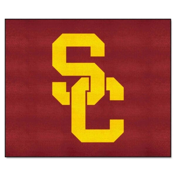 Southern California Trojans Tailgater Rug 5ft. x 6ft 1 scaled