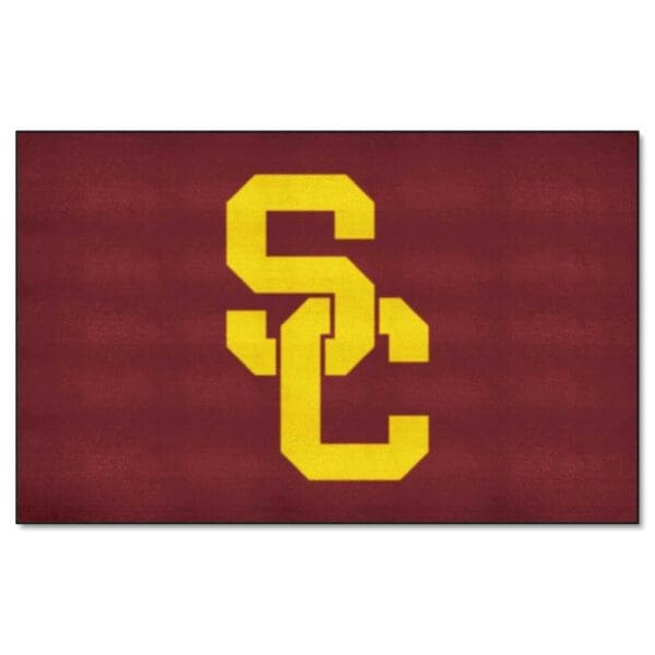 Southern California Trojans Ulti Mat Rug 5ft. x 8ft 1 scaled