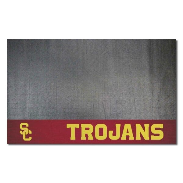Southern California Trojans Vinyl Grill Mat 26in. x 42in 1 scaled