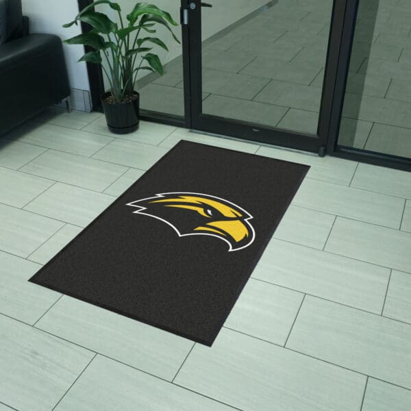 Southern Miss 3X5 High-Traffic Mat with Durable Rubber Backing - Portrait Orientation