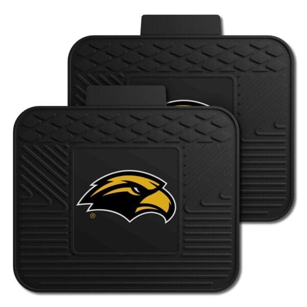 Southern Miss Golden Eagles Back Seat Car Utility Mats 2 Piece Set 1 scaled