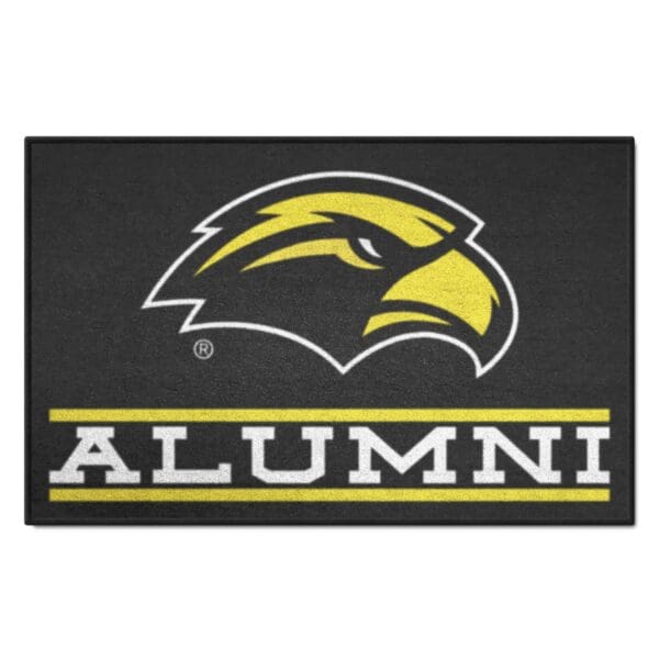 Southern Miss Golden Eagles Starter Mat Accent Rug 19in. x 30in. Alumni Starter Mat 1 scaled