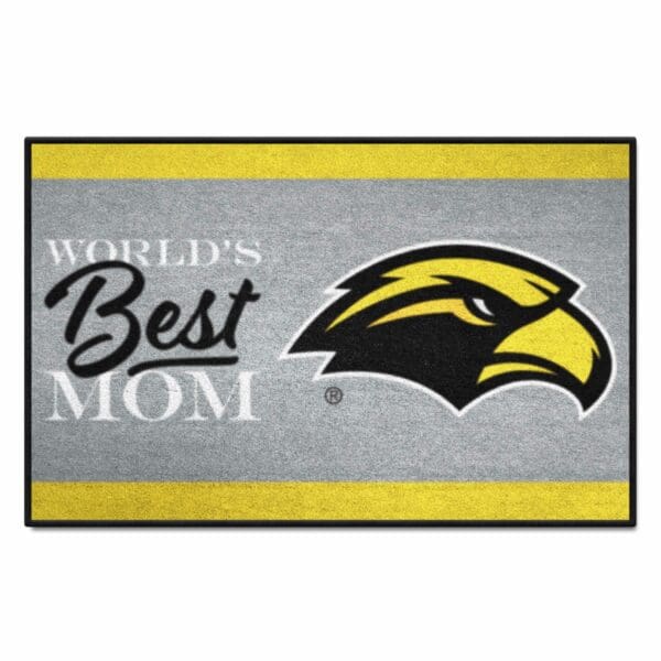 Southern Miss Golden Eagles Worlds Best Mom Starter Mat Accent Rug 19in. x 30in 1 scaled