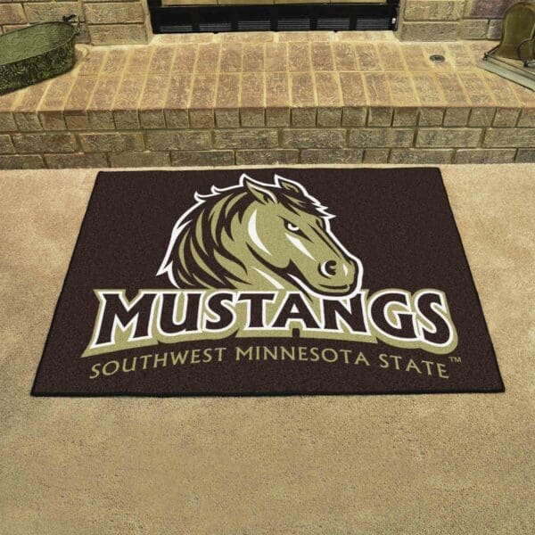 Southwest Minnesota State Mustangs All-Star Rug - 34 in. x 42.5 in.