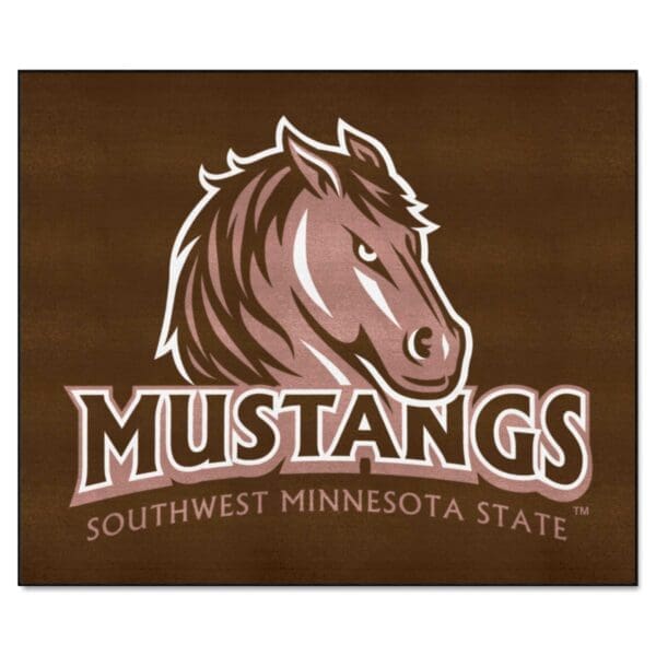 Southwest Minnesota State Mustangs Tailgater Rug 5ft. x 6ft 1 scaled