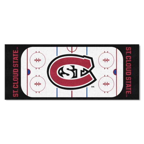 St. Cloud State Huskies Rink Runner 30in. x 72in 1 scaled
