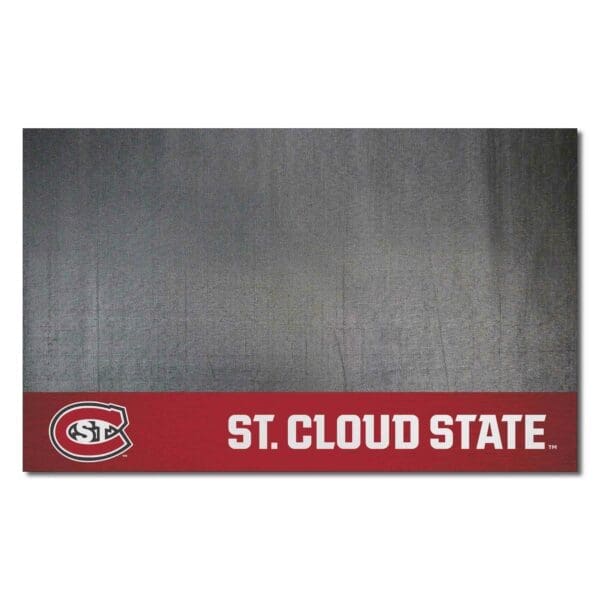 St. Cloud State Huskies Vinyl Grill Mat 26in. x 42in 1 scaled