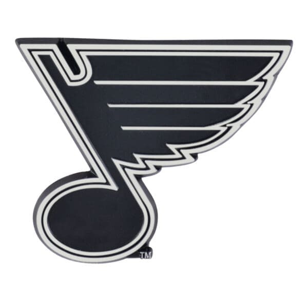 St. Louis Blues 3D Chrome Metal Emblem 17183 1