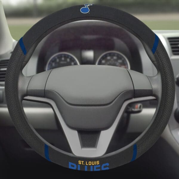 St. Louis Blues Embroidered Steering Wheel Cover-17189