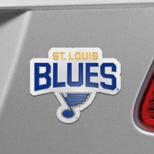 St. Louis Blues Heavy Duty Aluminum Embossed Color Emblem-60501