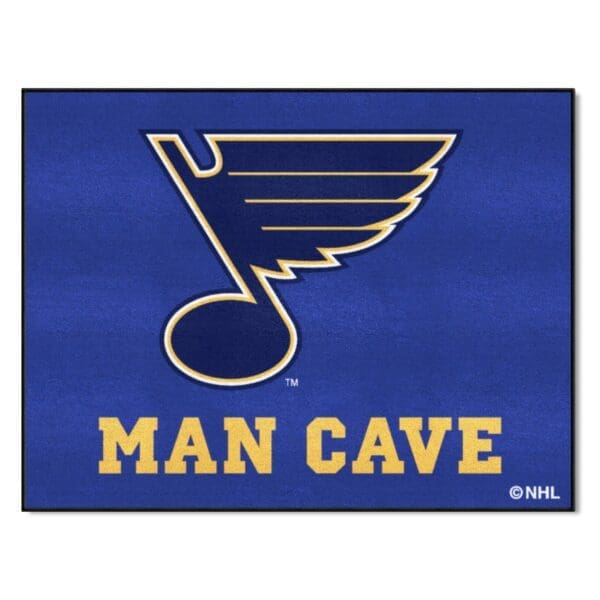 St. Louis Blues Man Cave All Star Rug 34 in. x 42.5 in. 14485 1 scaled