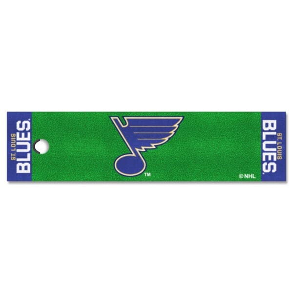 St. Louis Blues Putting Green Mat 1.5ft. x 6ft. 10597 1 scaled