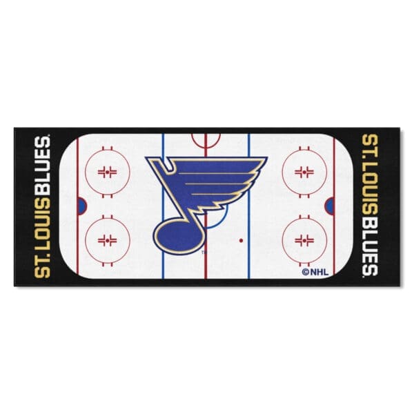 St. Louis Blues Rink Runner 30in. x 72in. 10598 1 scaled
